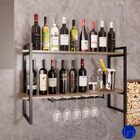 Adega Bar Prateleira Nicho Industrial Suporte Taça Mdf Qualid