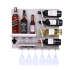 Adega Barzinho De Parede Porta Vinho Whisky Cerveja Alf46c