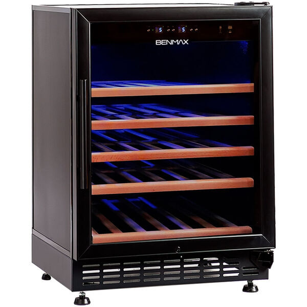 Adega Benmax 80 Garrafas Compressor Preta Bac80 – 127 Volts