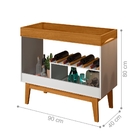 Adega Buffet Beatrice Branco Madeira