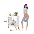 Adega Chateau - Off White - Mania De Móveis