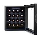 Adega Climatizada 16 Garrafas Eletrônica Painel Touch Porta F
