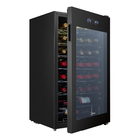 Adega Climatizada para 34 Garrafas Midea Inverter MDRW150FGGGL3 Bivolt Painel Touch