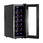 Adega Climatizada Gallant Milano 35L 12 Garrafas Preta 127V G