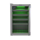 Adega Color Light 24 Garrafas Cinza Porta Invertida 127v