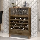 Adega Cristaleira Pinotage Rv Móveis