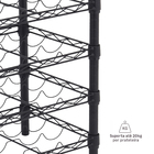 Adega de Metal 47x60x35 Preta Spaceo