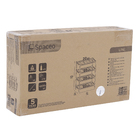 Adega de Metal Cromada 47x60x35 Spaceo