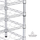 Adega de Metal Cromada 47x60x35 Spaceo