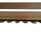 Adega De Parede Em Mdf Amadeirado Inclinada Para 8 Garrafas E