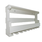 Adega De Parede Em Mdf Inclinada Para 8 Garrafas E 8 Taças Br