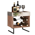 Adega De Sala Aurora Com Espelho 6 Garrafas Casa Chick