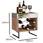 Adega De Sala Aurora Com Espelho 6 Garrafas Casa Chick