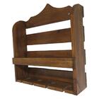 Adega De Vinho Em Madeira Pinus Para 4 Garrafas E 4 Taças