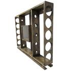 Adega De Vinho Em Madeira Porta Rolhas Para 10 Garrafas Ipê