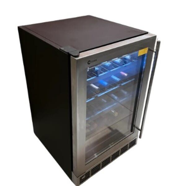 Adega de Vinho Embutir Profissional Aço Inox Cozix 82l | Leroy Merlin