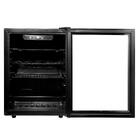 Adega De Vinhos Compressor Hq 48 Litros 16 Garrafas Preto Hq-