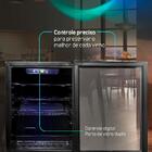 Adega De Vinhos Compressor Hq 48 Litros 16 Garrafas Preto Hq-