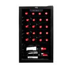 Adega De Vinhos Compressor Hq 75 Litros 24 Garrafas Preto Hq-