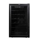 Adega De Vinhos Compressor Hq 75 Litros 24 Garrafas Preto Hq-