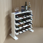 Adega Decorativa Piso Prateleira Para Vinhos E Bebidas 20 Gar