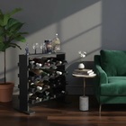 Adega Decorativa Piso Prateleira Para Vinhos E Bebidas 20 Gar