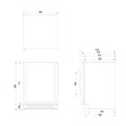 Adega Dualzone S46g 46 Garrafas Dometic