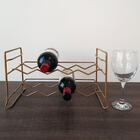 Adega Empilhável 8 Garrafas Vinho Suporte Garrafeira Horizont