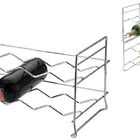 Adega Empilhável 8 Garrafas Vinho Suporte Garrafeira Horizont