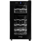 Adega Gourmet 18 Garrafas Dual Zone Touch Bivolt Preto (ADE18