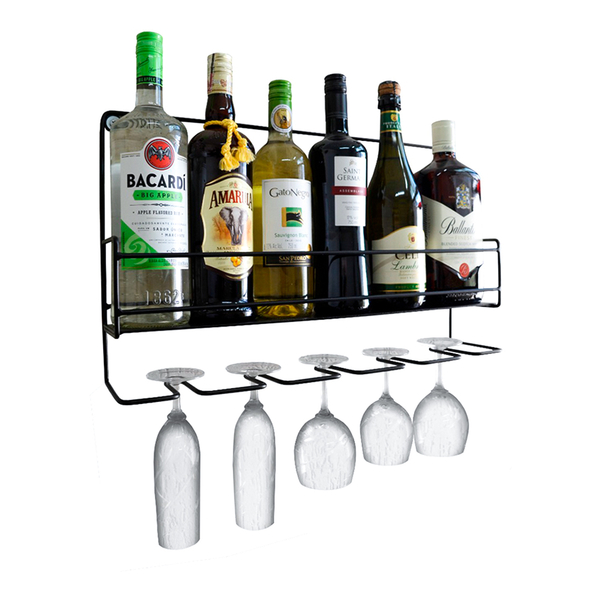 Adega Industrial Aramada Preta Para 5 Garrafas