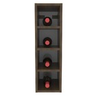 Adega Madesa Glamy 20 Cm - Rustic