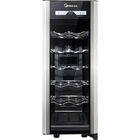 Adega Midea Liva 12 Garrafas Preta Wbb122 - 220 Volts