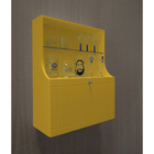 Adega Mini Bar Armário Suspenso Para Bebidas Copos E Taças Po