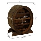 Adega Niágara P/ 14 Garrafas Madeira Imbuia Maciça Stain Imbu