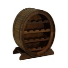 Adega Niágara P/ 14 Garrafas Madeira Imbuia Maciça Stain Imbu