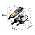 Adega P/ 6 Garrafas Champanhe Vinho Aço Cromado 1362 Future