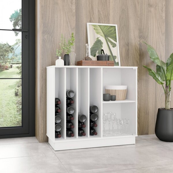 Adega Para 28 Garrafas Brv Móveis Branco