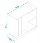 Adega Para 28 Garrafas Brv Móveis Branco