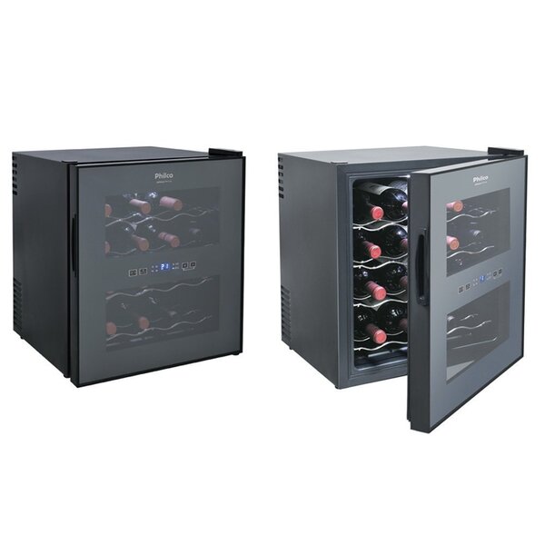 Adega Philco 16 Garrafas Display Eletrônico Touch - Ph16e