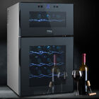 Adega Philco 24 Garrafas Titanium Duo Inox Pad24 - 220 Volts