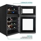 Adega Philco 69l Pad24dz Display Digital 24 Garrafas Bivolt