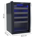 Adega Piubella 100 82l 24 Garrafas Porta Invertida 127v Com A