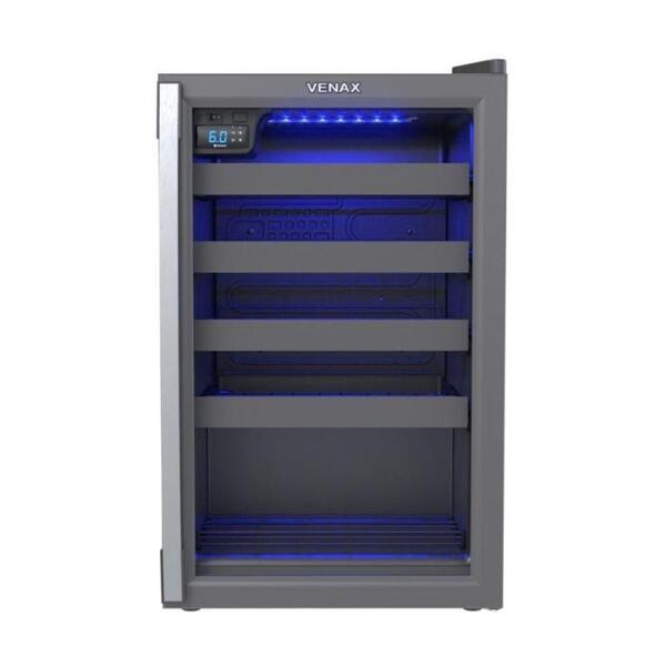 Adega Piubella 100 Para 24 Garrafas Grafite 220v