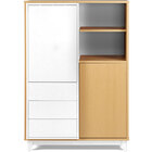 Adega Quadrato - Máxima - Natural / Branco