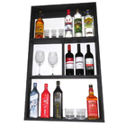 Adega Rústica Multiúso De Parede 4 Repartições Madeira Pinus