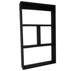 Adega Rústica Multiúso De Parede 4 Repartições Madeira Pinus