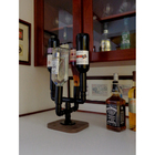 Adega Suporte Mesa Porta Vinhos E Bebidas Estilo Industrial P