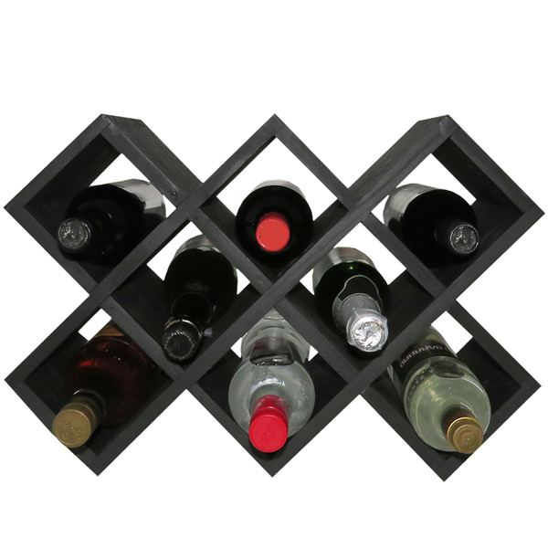 Adega Tipo Colmeia Para Até 08 Garrafas Arrigo Móveis Pinus P