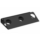 Adega Tripla De Parede Pequena Preta Para 3 Garrafas De Vinho